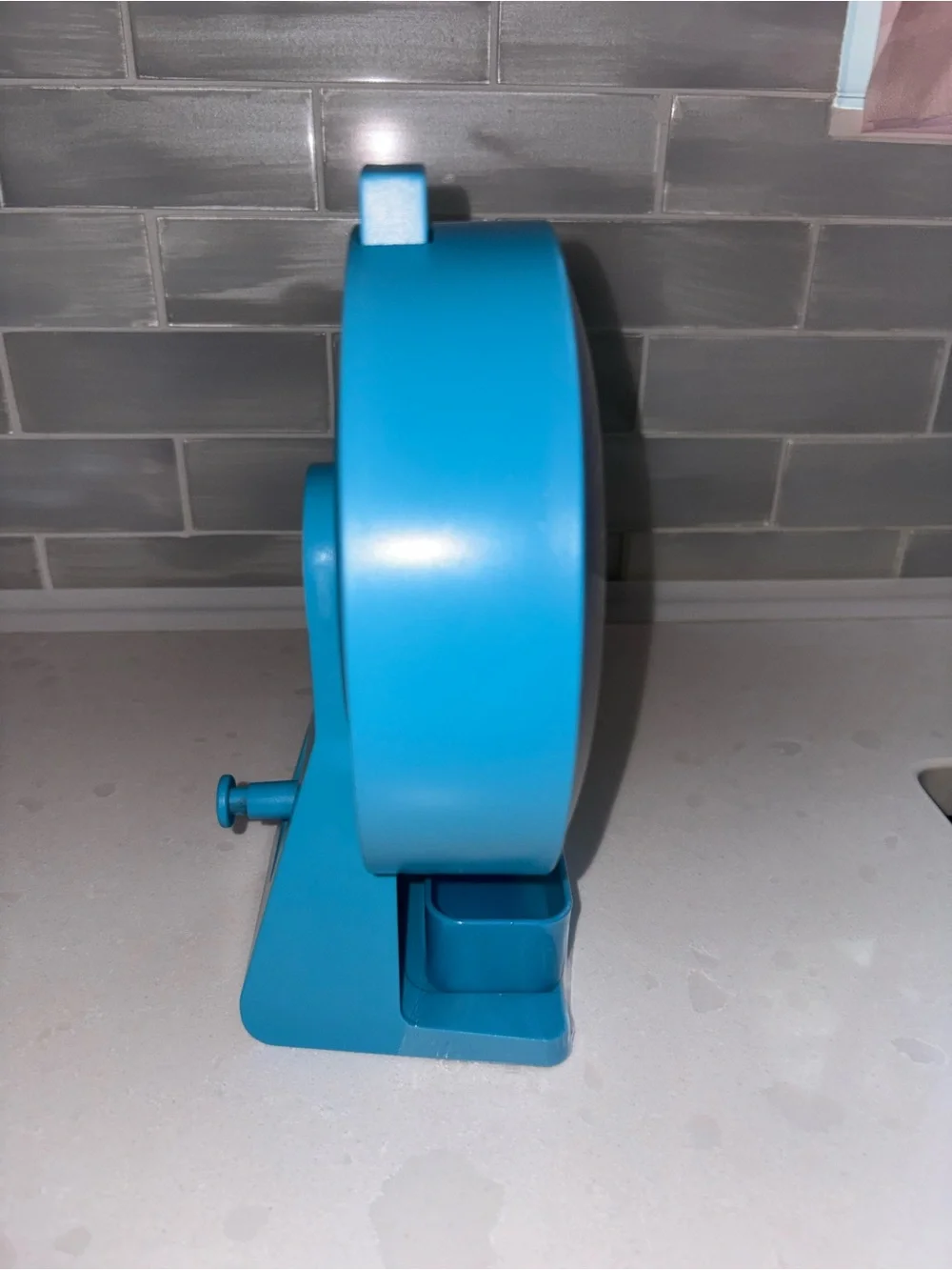 Target Bullseye Playground Teal Desktop Snack Treat Candy Dispenser Wheel 2026